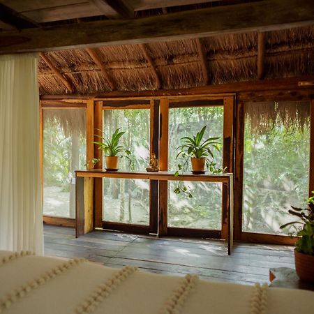 Madre Tierra Eco Habitat ξενώνας Puerto Morelos Εξωτερικό φωτογραφία