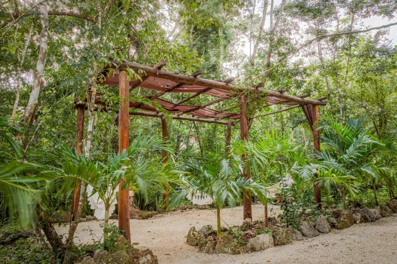 Madre Tierra Eco Habitat ξενώνας Puerto Morelos Εξωτερικό φωτογραφία