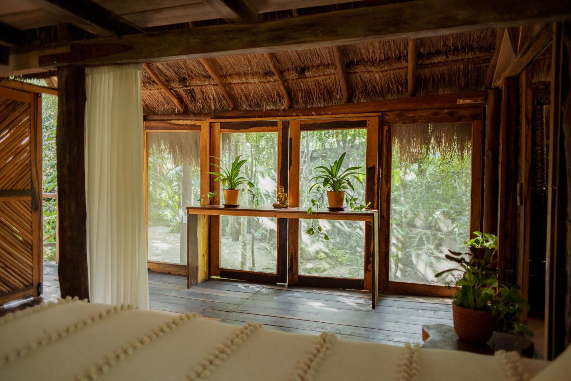 Madre Tierra Eco Habitat ξενώνας Puerto Morelos Εξωτερικό φωτογραφία