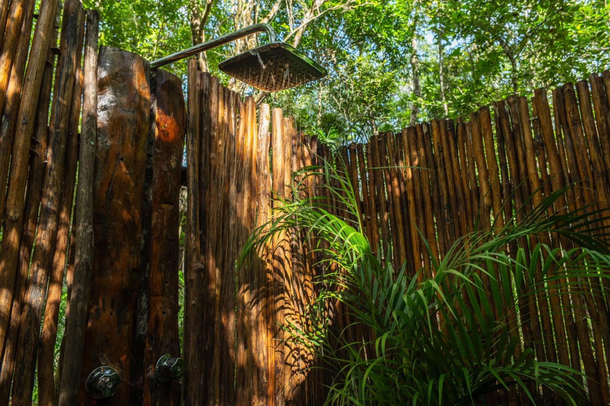 Madre Tierra Eco Habitat ξενώνας Puerto Morelos Εξωτερικό φωτογραφία